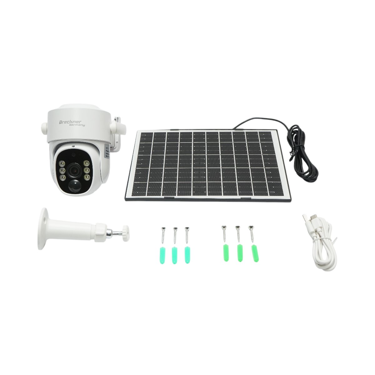 Camera supraveghere cu lentila duala 3MP, 4G, WIFI 2.4 GHz cu panou solar, baterie 9000 mAh, PTZ control, detectie umana PIR, night vision si aplicatie Ubox